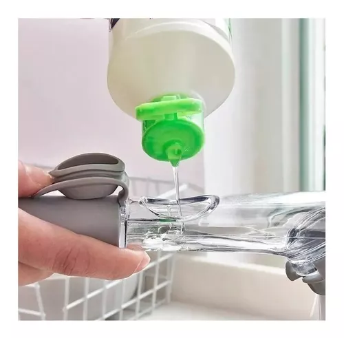 Miniatura 2 de Cepillo Dispensador Lavaplatos Multiusos