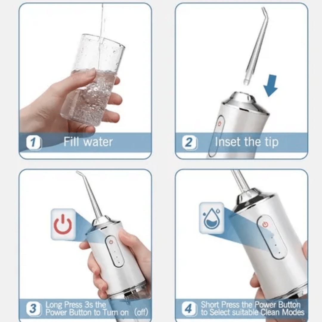 ¡Sonrisa Perfecta! Irrigador Dental para Limpieza Bucal 🌟