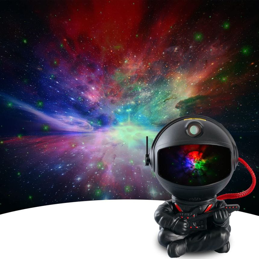 Miniatura 2 de MINI ASTRONAUTA PROYECTOR NEGRO