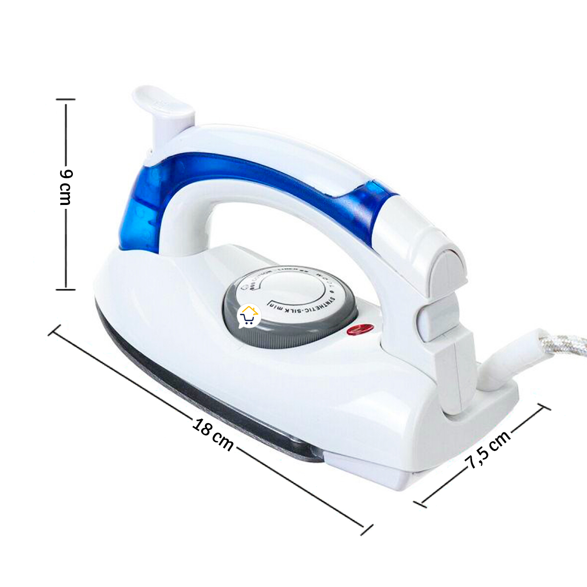 Miniatura 3 de Plancha A Vapor Plegable Viajera SR258B