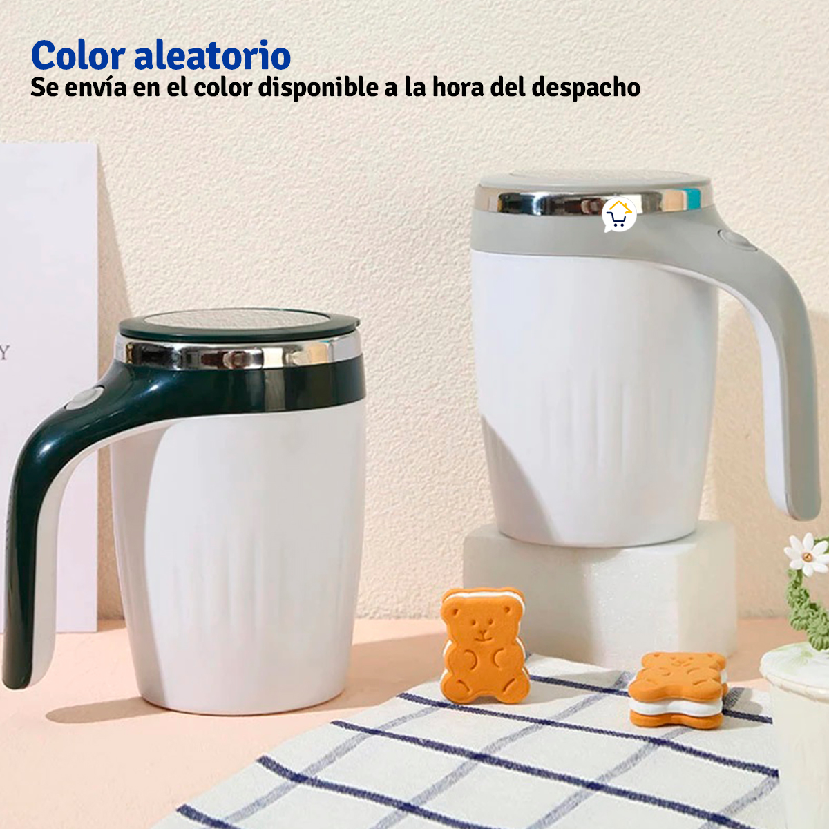Miniatura 6 de Taza Mug Mezclador Electrico Vaso XY221