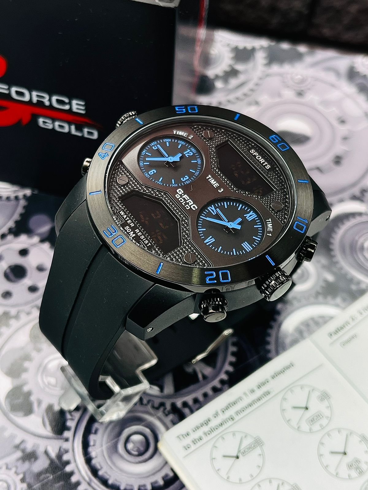 RELOJ *G Force Gold Edition 4 Hours *