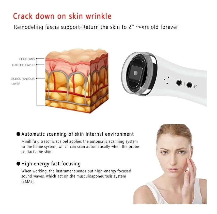 Mini Hifu Ultrasonido Facial