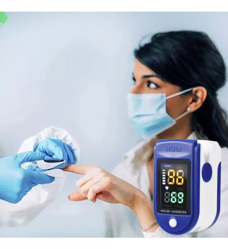 Miniatura 5 de Oximetro Saturometro Pulsometro Para Adu