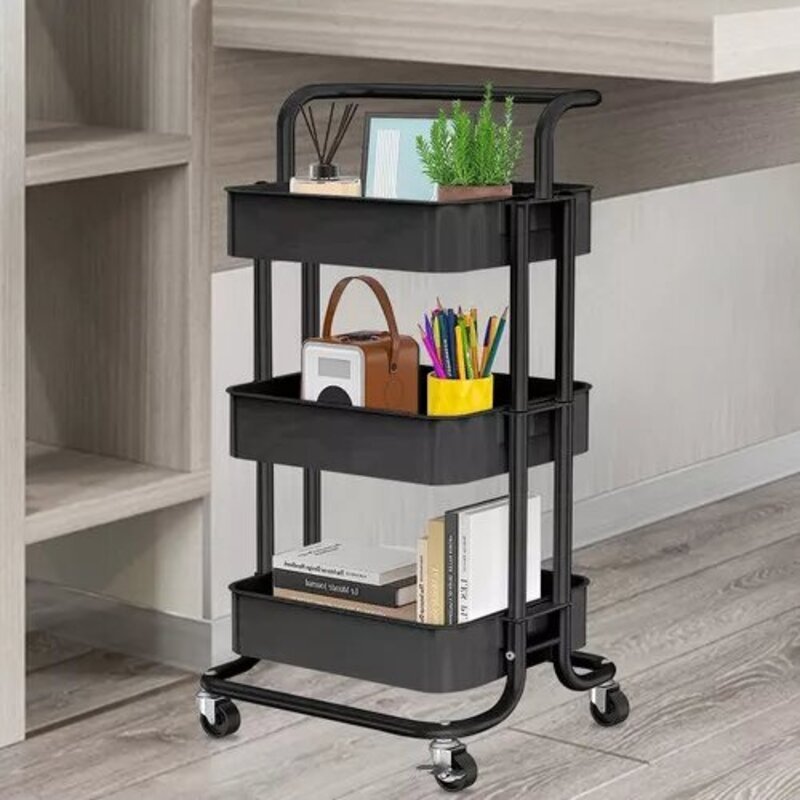 Miniatura 4 de Estante rodante de 3 niveles