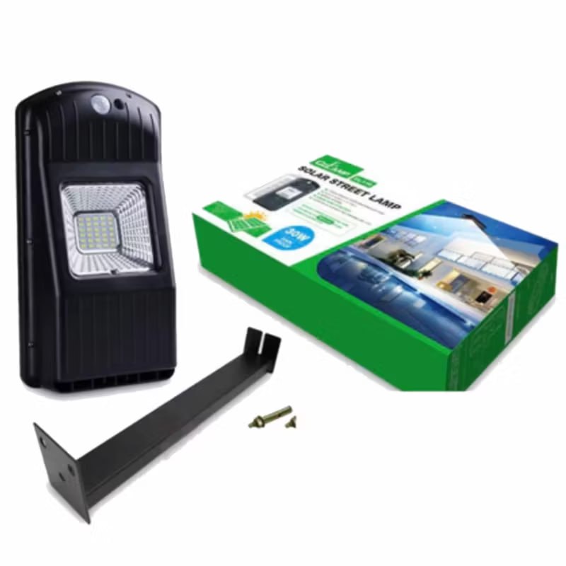 Miniatura 2 de Lampara Con Panel Solar De 30w