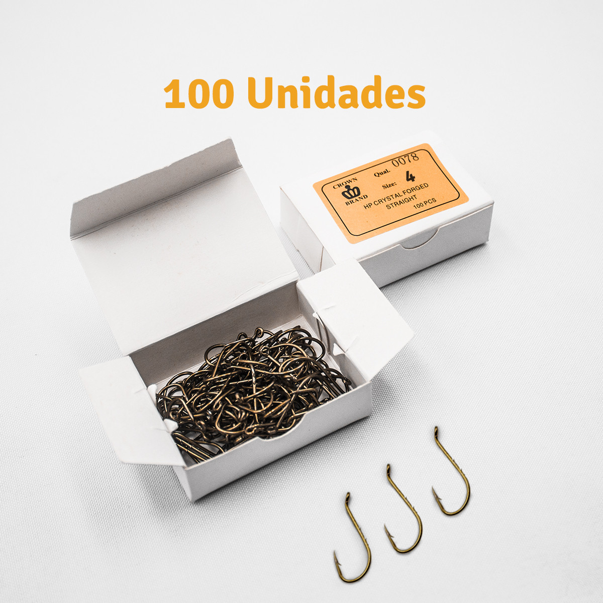 Miniatura 5 de Anzuelo Pesca Nro4 X100 Unidades DG8566