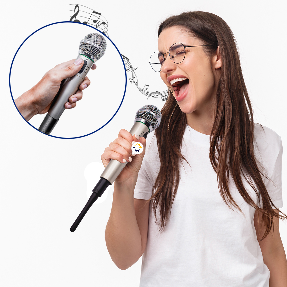 Microfono Inalambrico Dinamico AT309