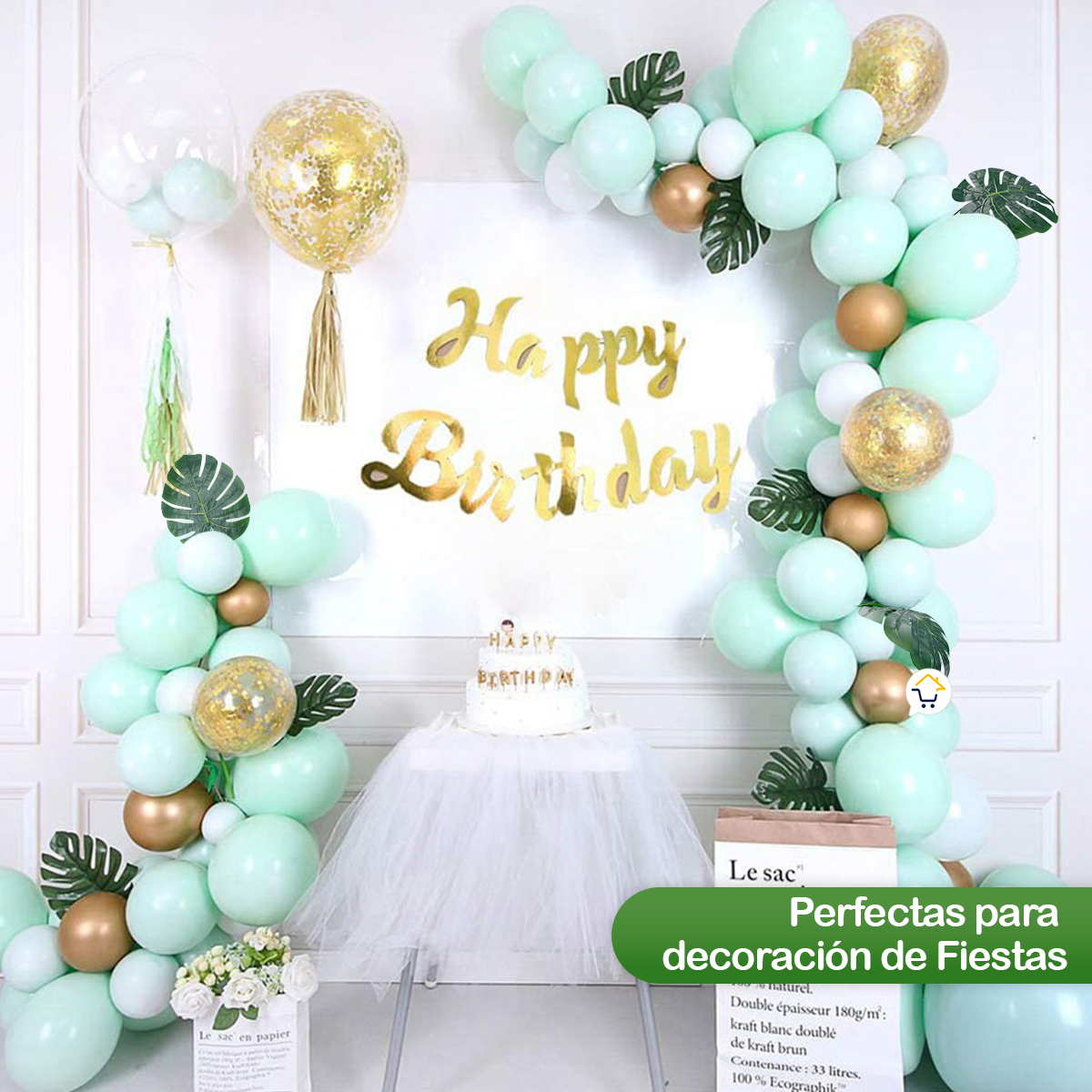 Miniatura 2 de Plantas Artificiales Hojas G X12 6290