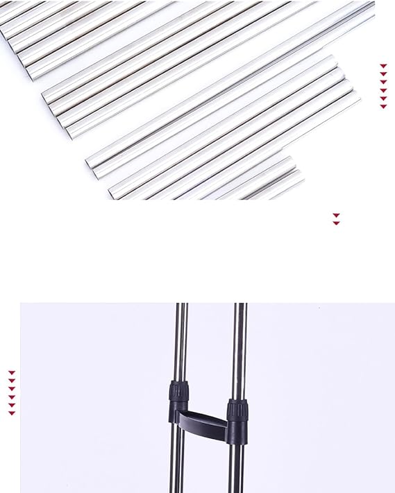 Miniatura 2 de Perchero Doble Estante Metálico