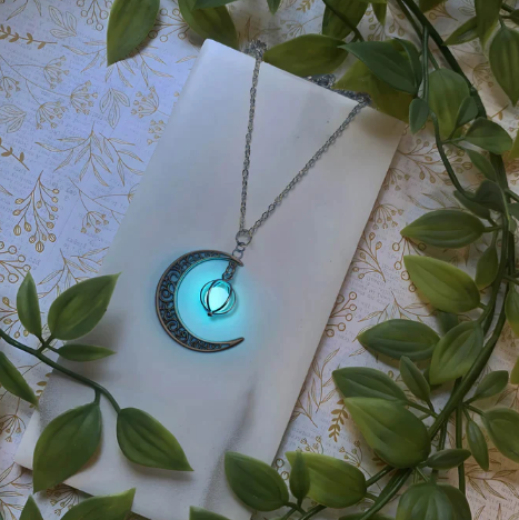 Miniatura 2 de Collar Luna resplandeciente