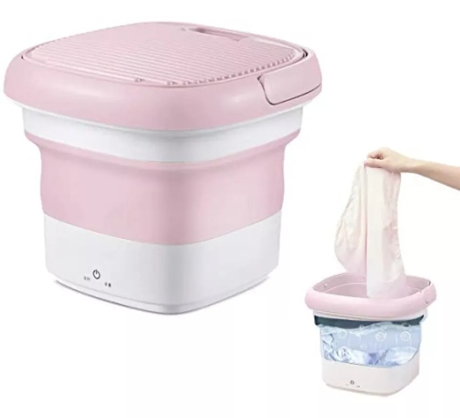 Mini Lavadora Portátil Plegable