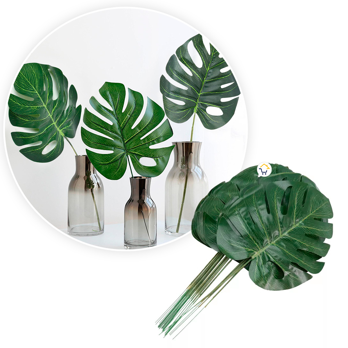 Plantas Artificiales Hojas P X20 6292