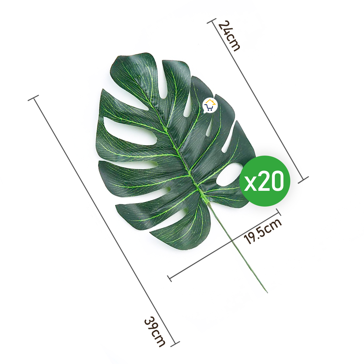 Miniatura 2 de Plantas Artificiales Hojas P X20 6292