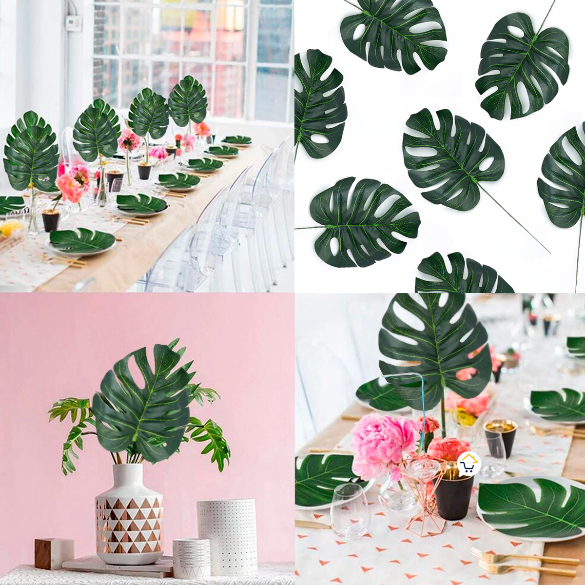 Miniatura 6 de Plantas Artificiales Hojas P X20 6292