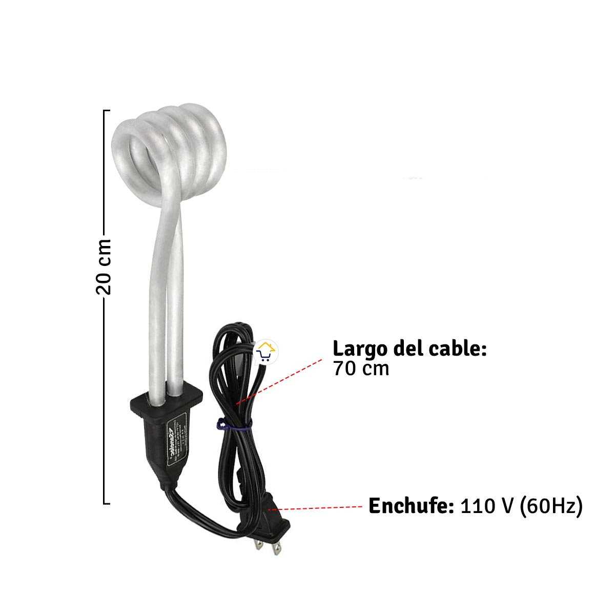 Miniatura 7 de Calentador De Agua 480W HJ119