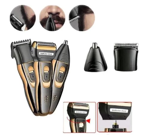 Miniatura 3 de Afeitadora Recargable 3 En 1 Gm-595