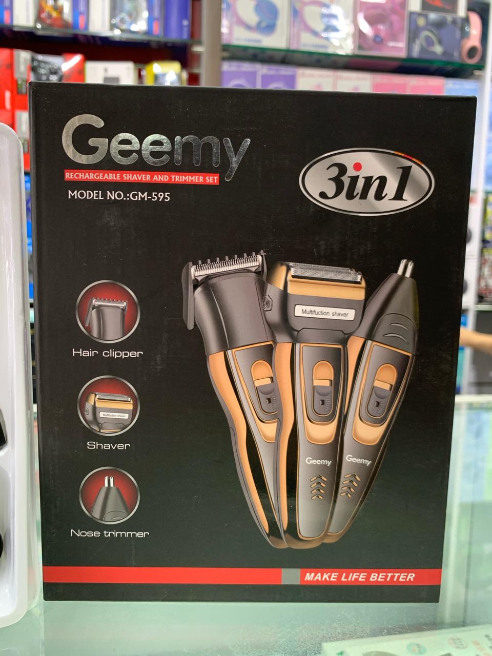 Miniatura 5 de Afeitadora Recargable 3 En 1 Gm-595