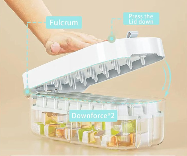 Molde para hielo pressing