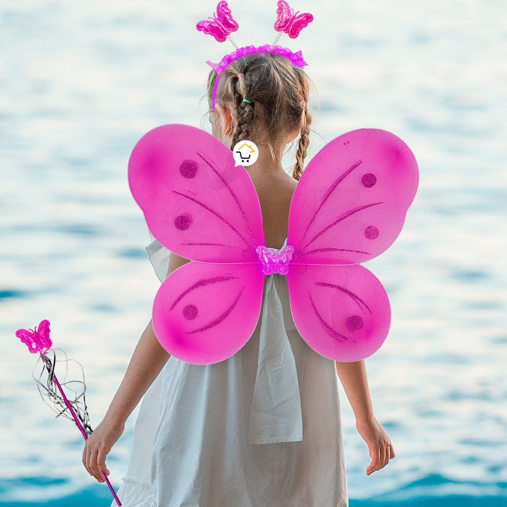Disfraz Mariposa Hada Halloween OD500