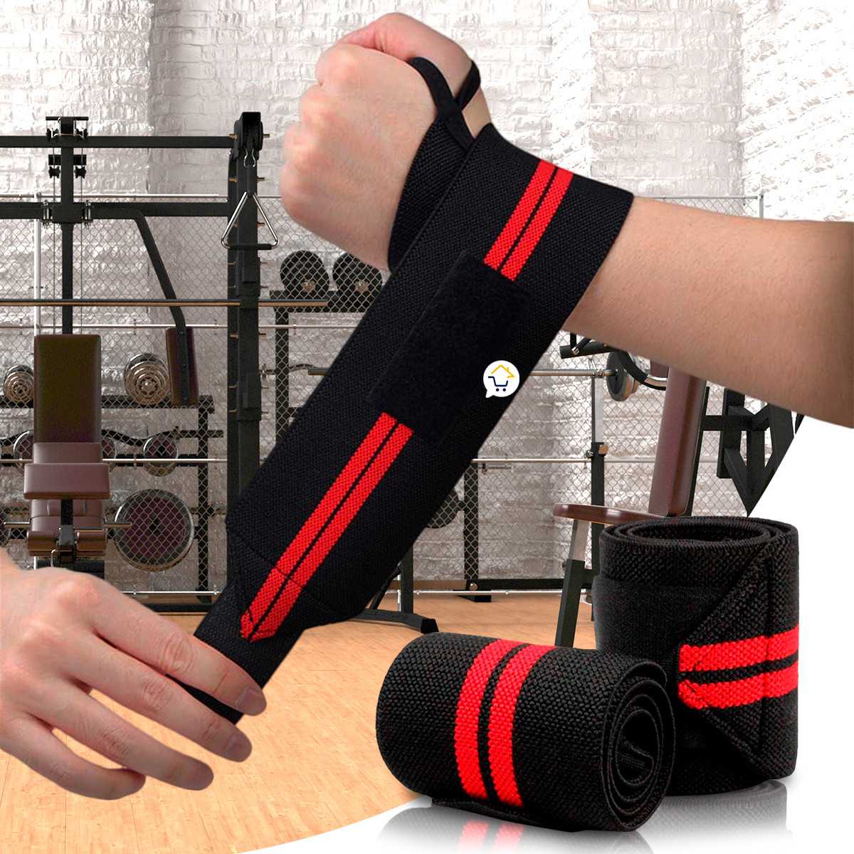 Miniatura 8 de Muñequeras Deportivas Ajustables YC7005