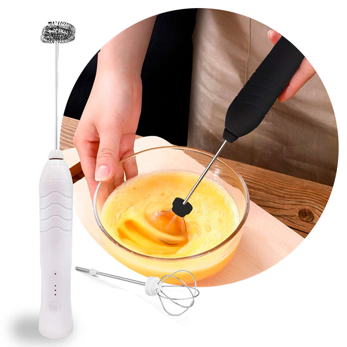 Miniatura 3 de Batidor De Mano Recargable Mezclado BW36