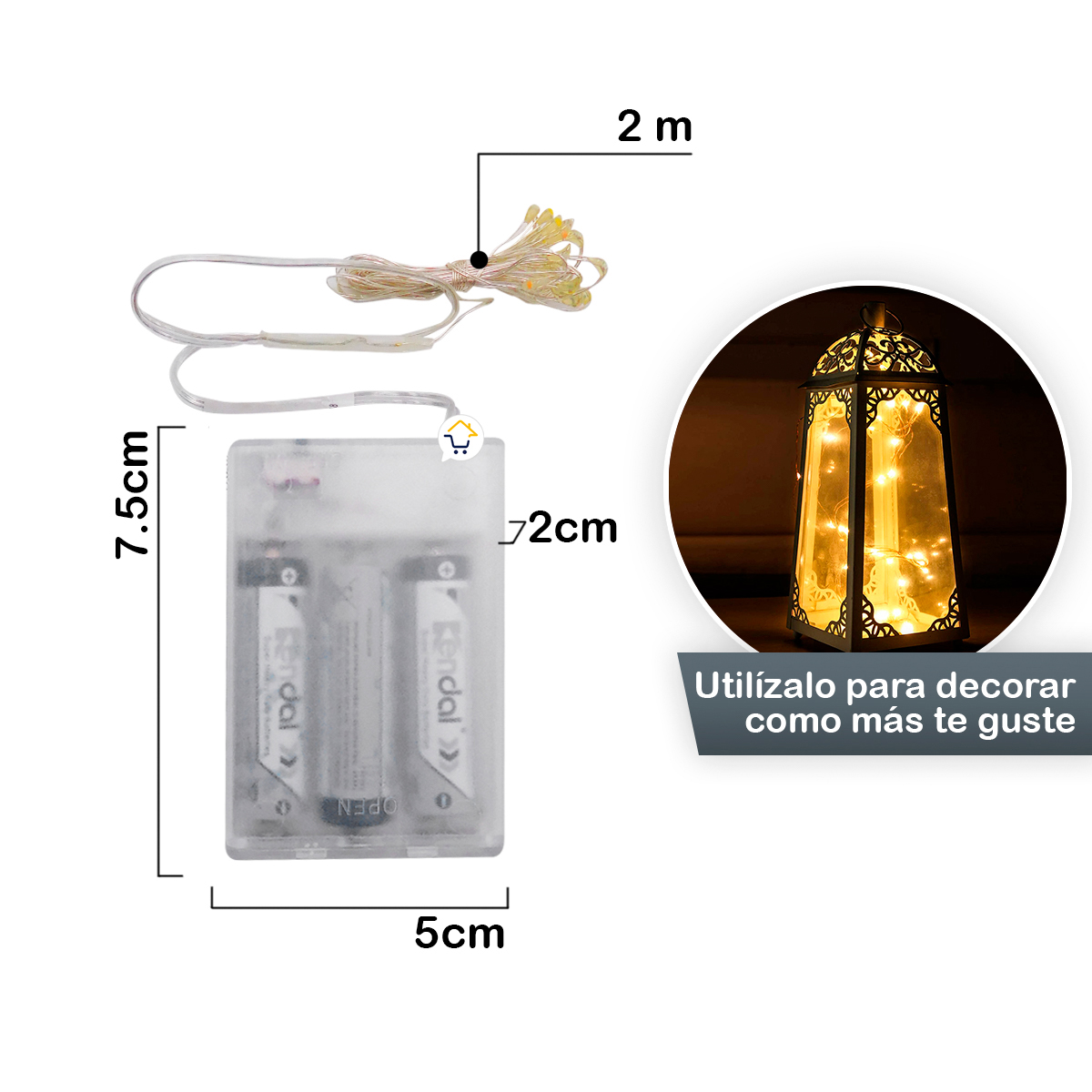 Miniatura 2 de Castillo Armable Grande Luces CAC01TX20B