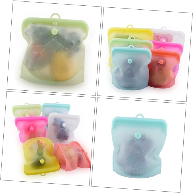Miniatura 3 de Bolsa Silicona Reutilizable 500ml X3