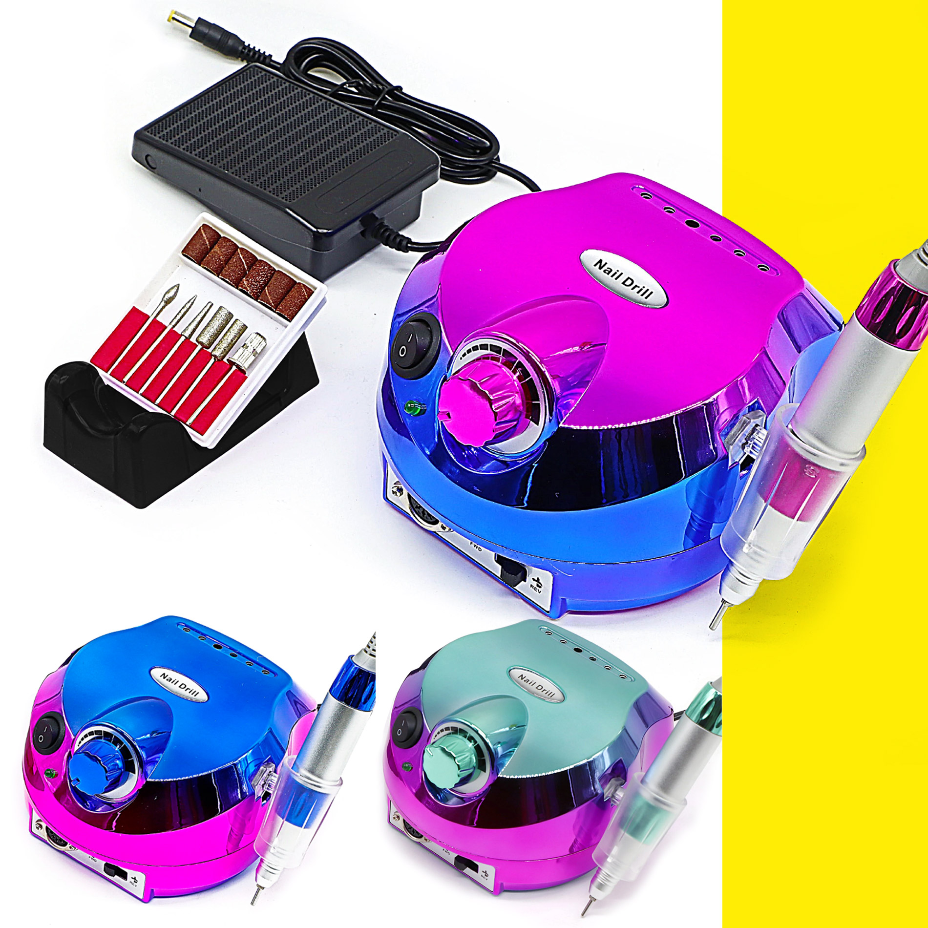 Pulidor de Uñas Eléctrico Profesional