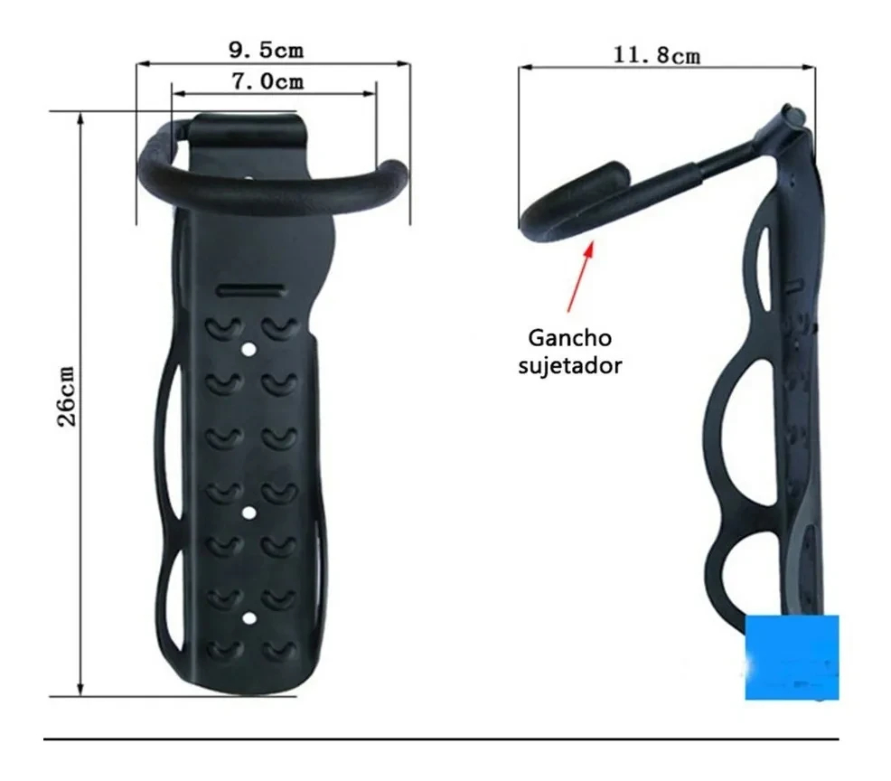Soporte Pared Para Bicicleta 2 Unidades