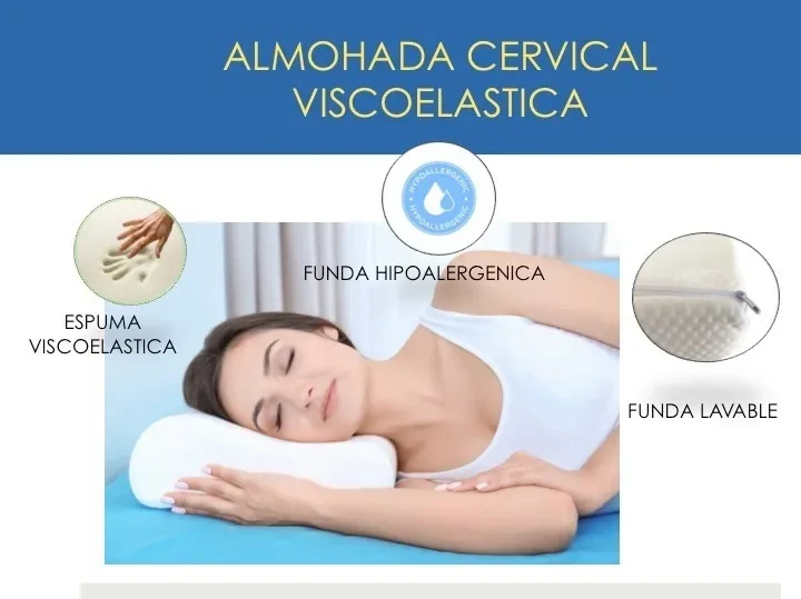 Almohada Ortopédica  Cervi Viscoelastica