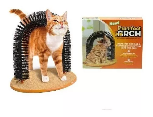 Rascador arco masajeador de gato