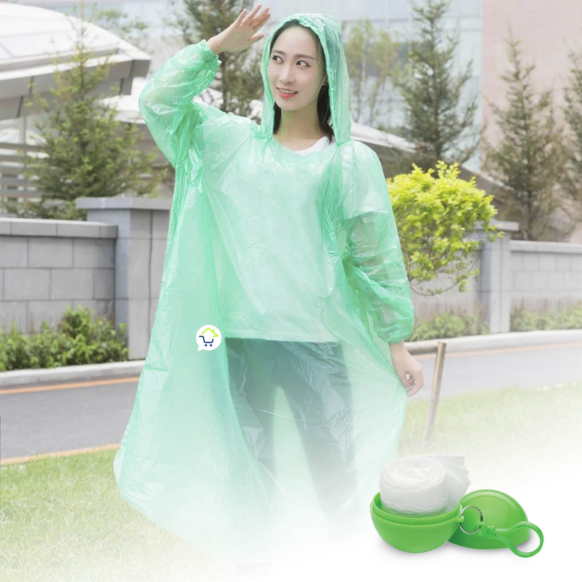 Miniatura 4 de Impermeable Capa x3 Desechable CENC-038