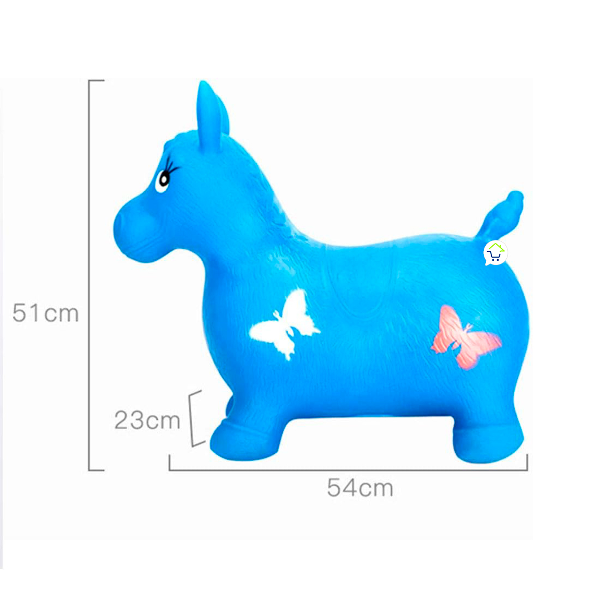 Miniatura 4 de Juguete Inflable Caballo Saltarin 288-2
