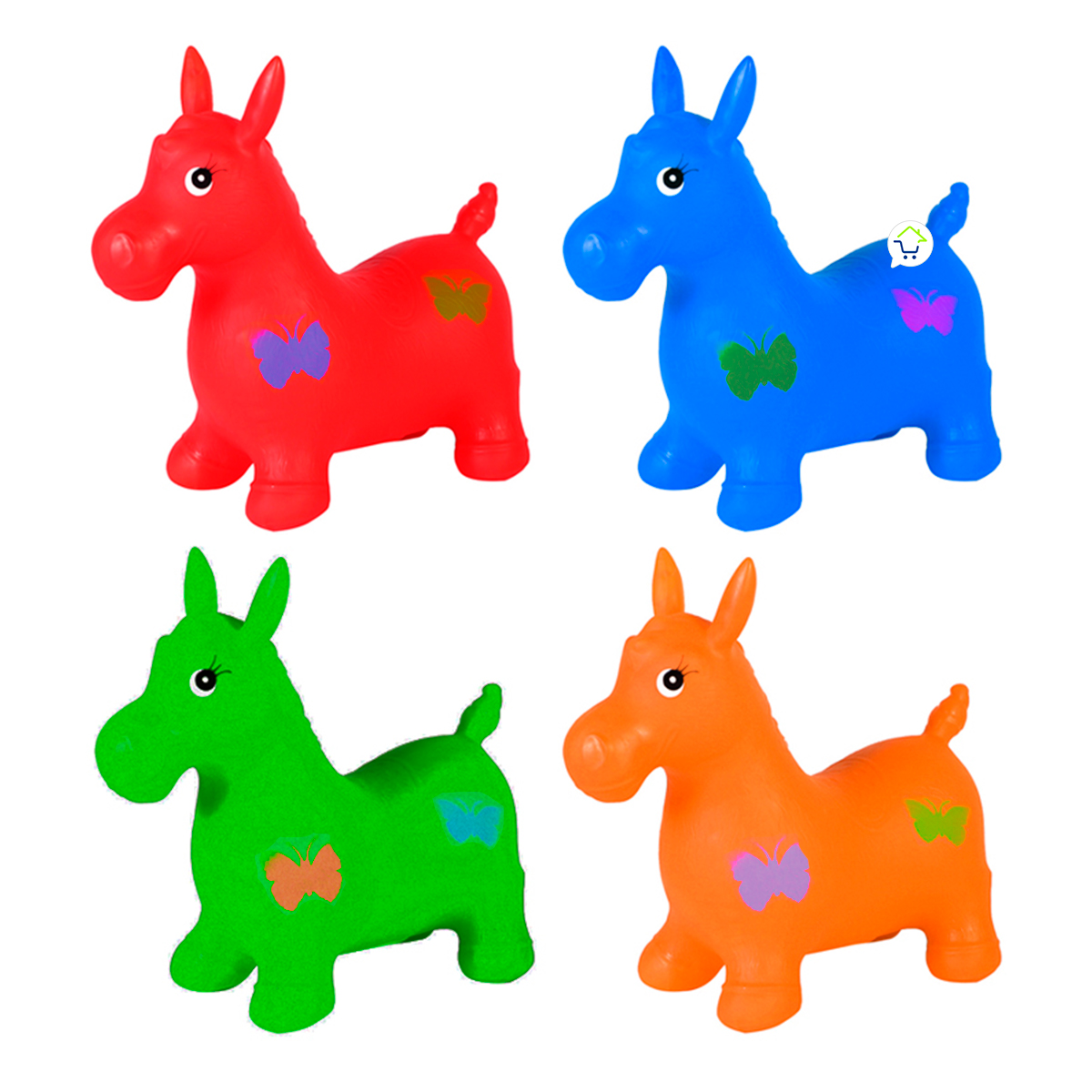 Miniatura 3 de Juguete Inflable Caballo Saltarin 288-2