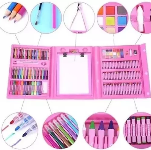 Miniatura 3 de Set de arte de 208 piezas infantil