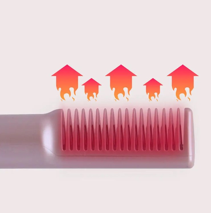 Mini alisador de pelo recargable