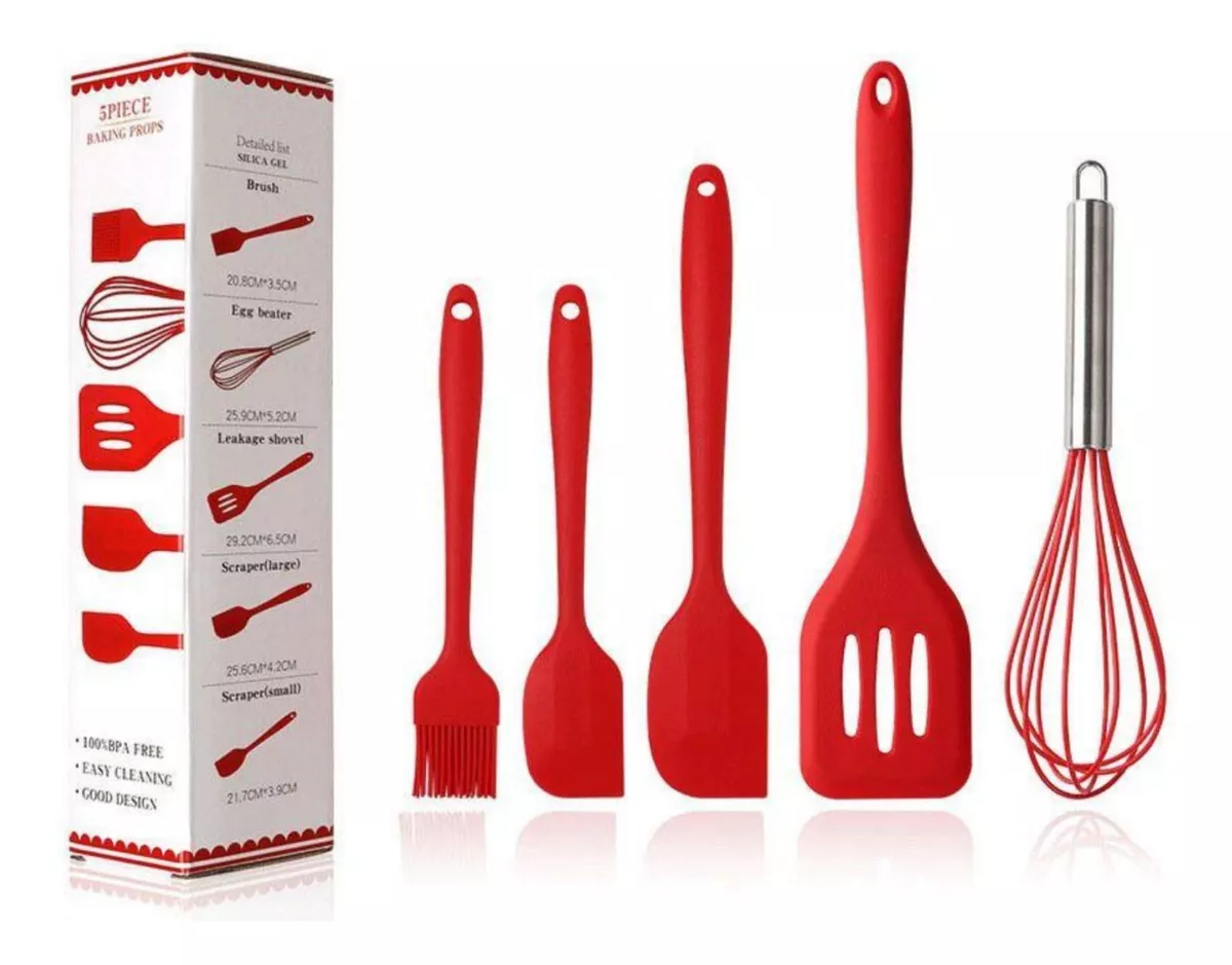Miniatura 3 de Kit De Cocina Silicona X5 PIEZAS