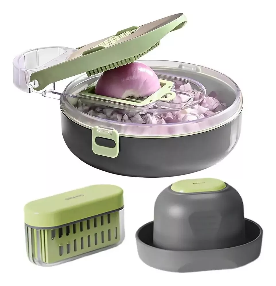 Miniatura 3 de Picadora De Verduras Multifuncional