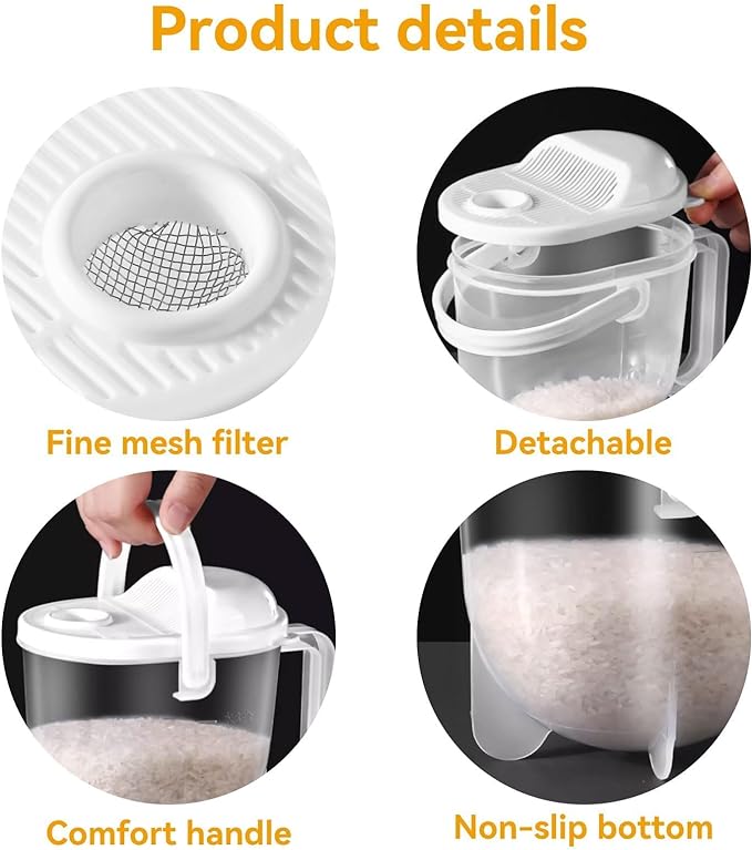 Miniatura 2 de Colador Cuenco para lavar arroz