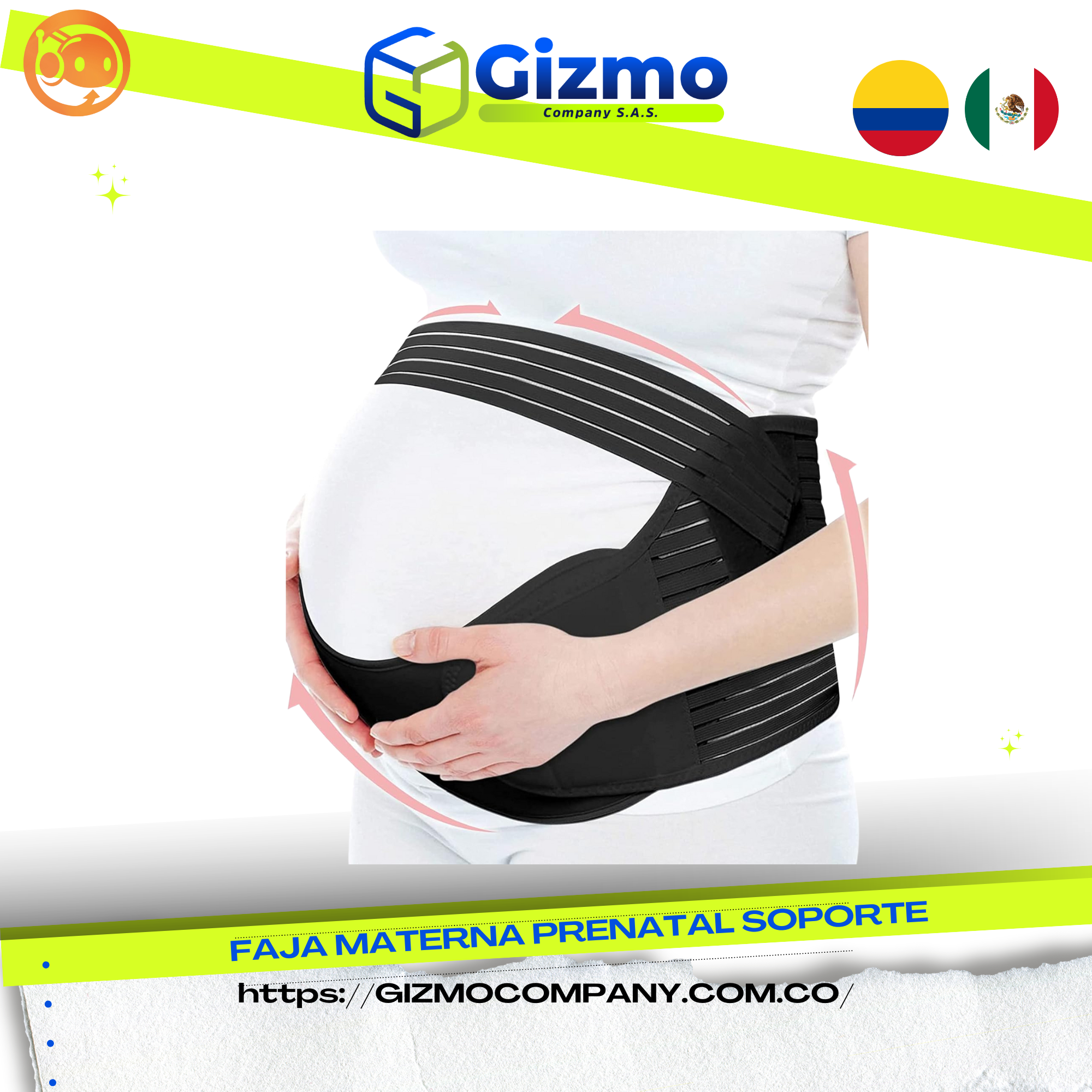 Faja Materna Prenatal Soporte