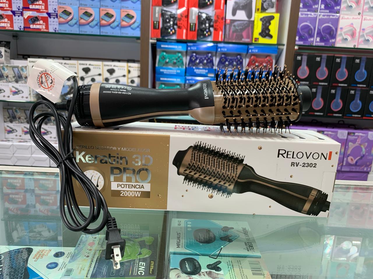 Miniatura 4 de Cepillo Secador Infusión Keratina 2000w