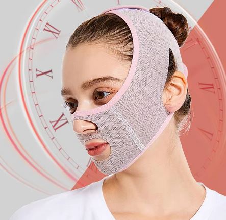 Masajeador Papada en Tela Caja Verde