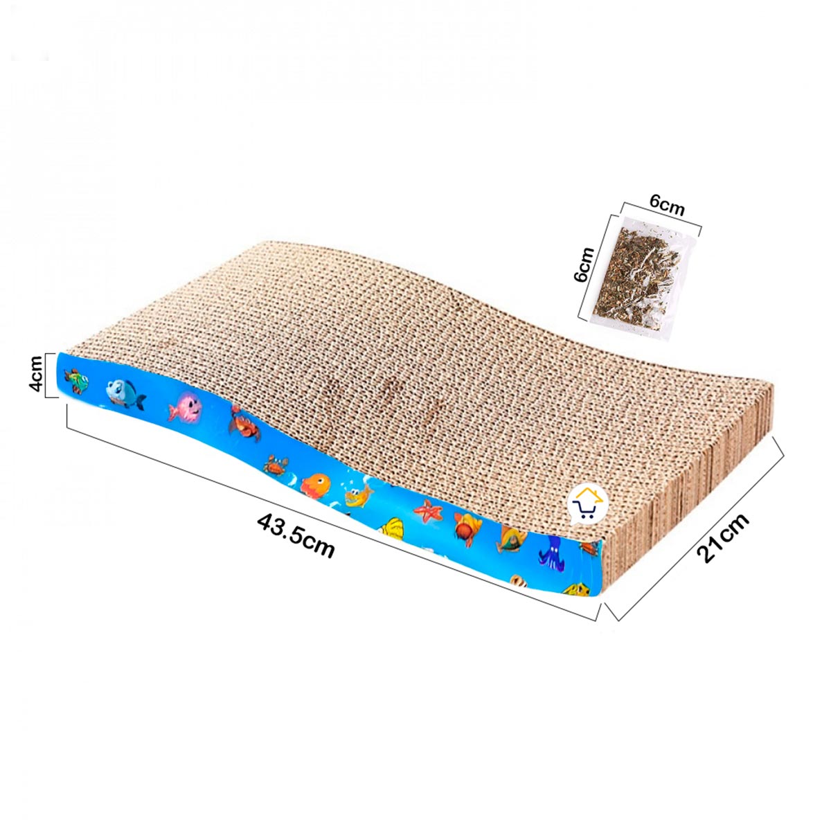 Miniatura 2 de Rascador Gatos Carton Anti 6270052