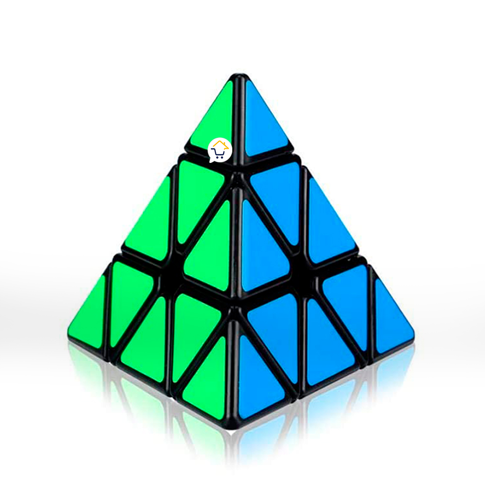 Cubo Rubik Piramide Fibra Carbono 594