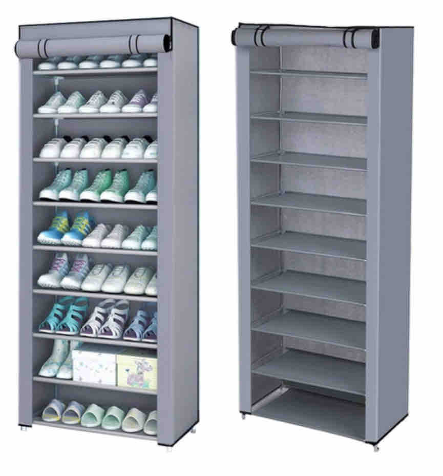 Miniatura 2 de Zapatero Organizador en tela 10 niveles⚡