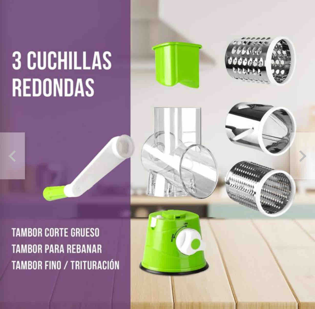 Miniatura 2 de Rallador Manual Multifunción moler