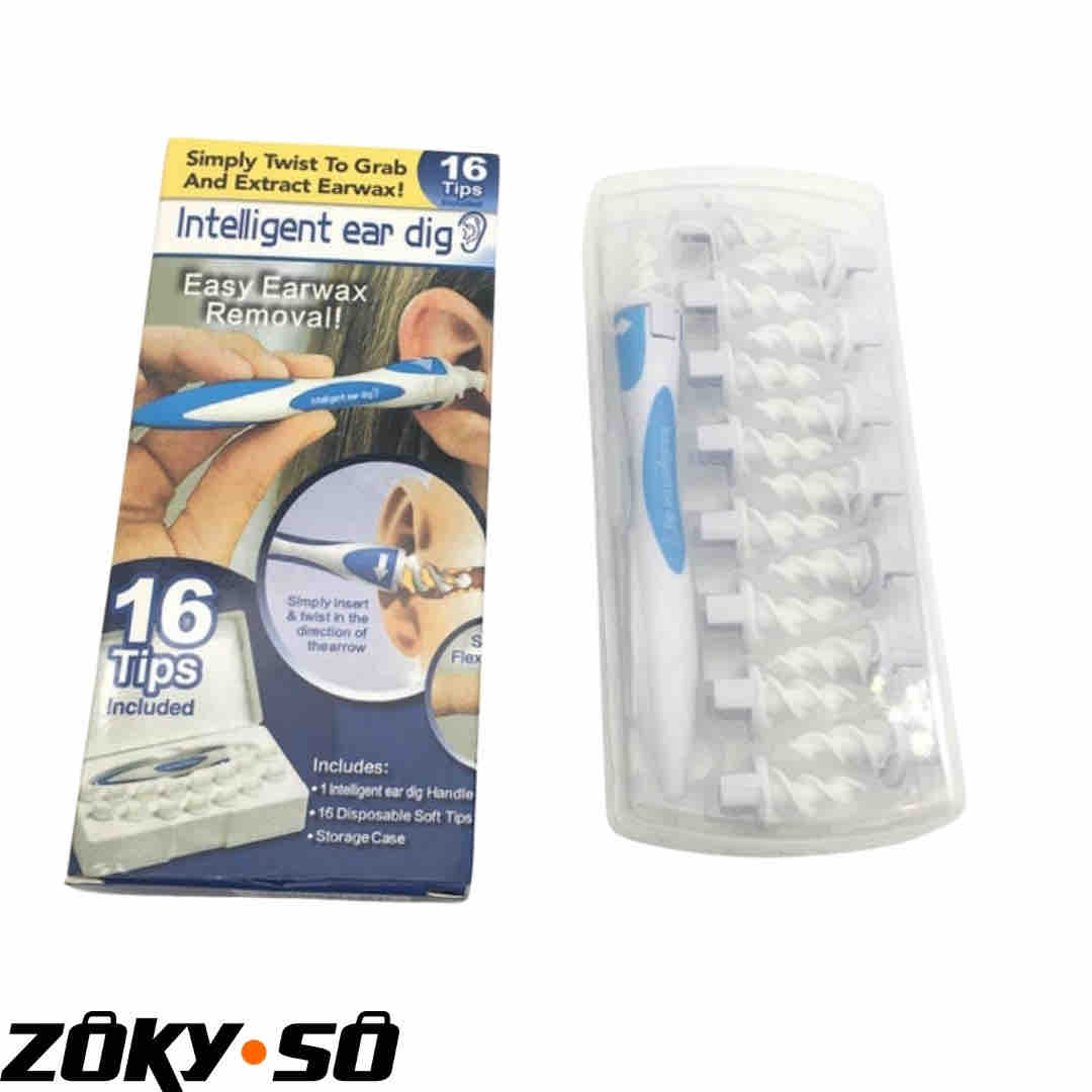 Limpia Oídos copitos espiral silicona ⚡