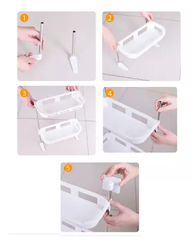 Miniatura 2 de Bandeja Organizador 2 Niveles Baño