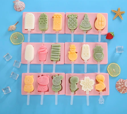 Molde En Silicona Para Helados